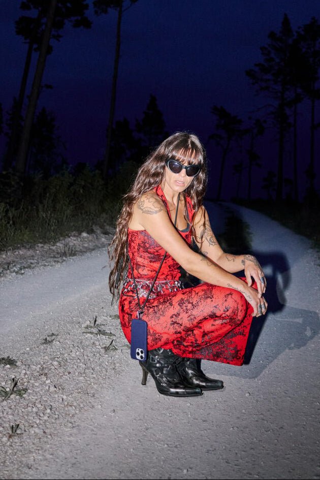 Silicone iPhone cover - Midnight Blue